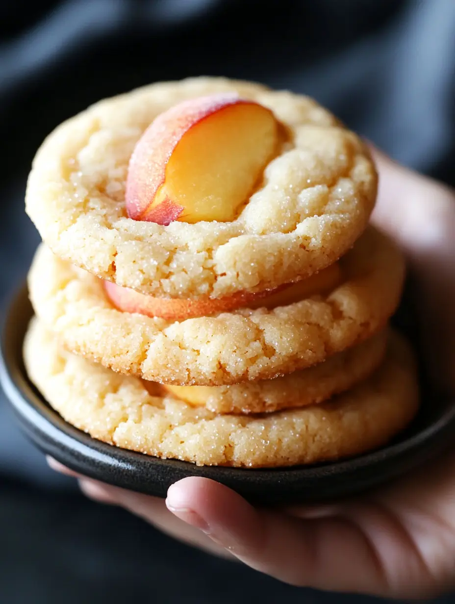 Peach Sugar Cookies: A Perfect Blend of Fruity and Sweet