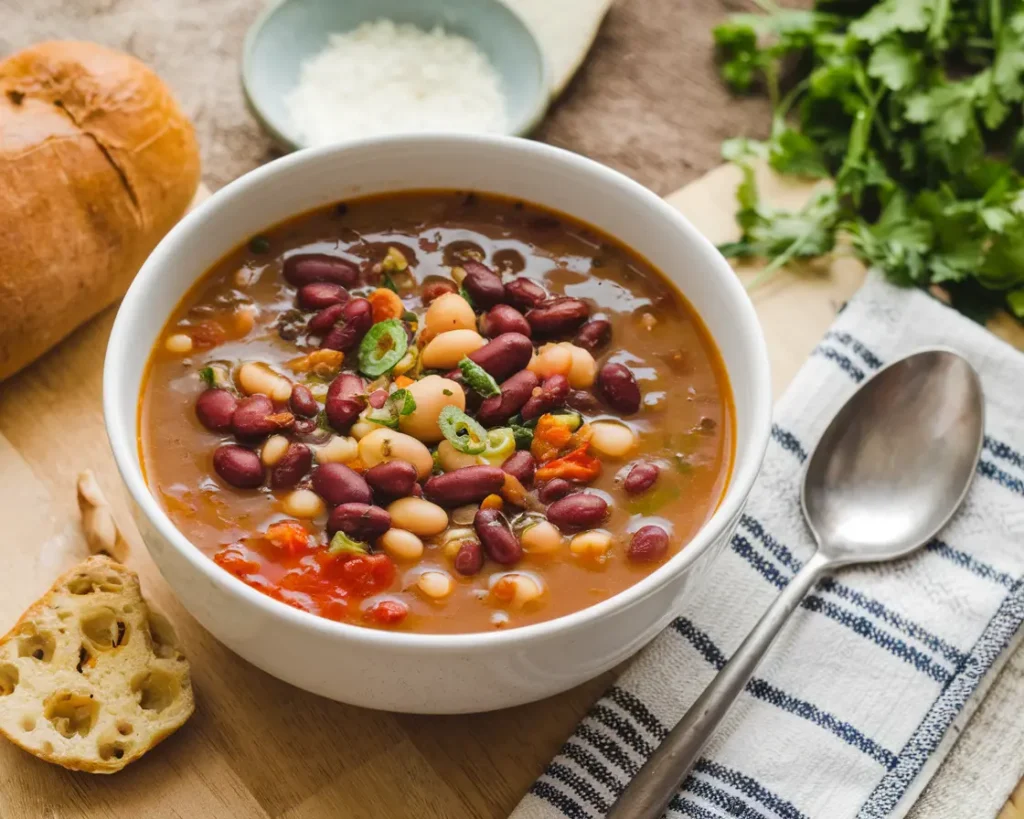 Bean Soup Recipe (Vegetarian)