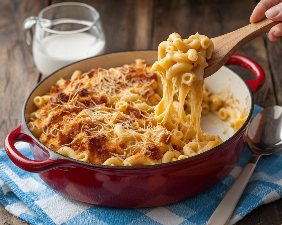 Easy Baked Mac and Cheese Recipe