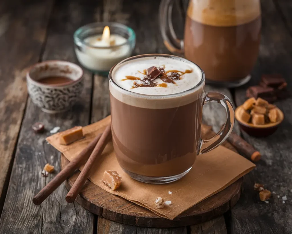 Salted Caramel Hot Chocolate