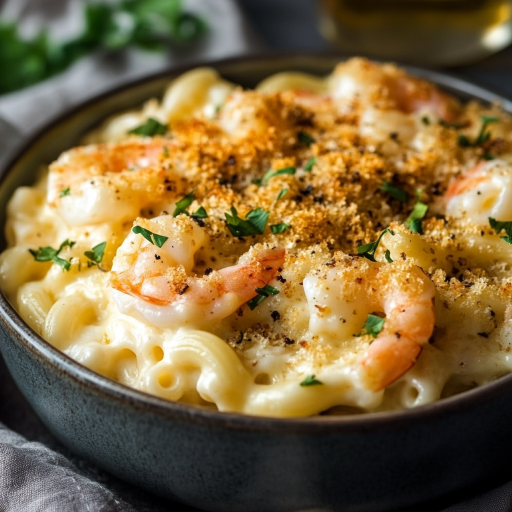 Seafood Mac and Cheese Recipe